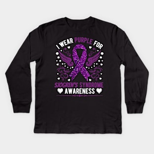 Sjogren's syndrome awareness Kids Long Sleeve T-Shirt